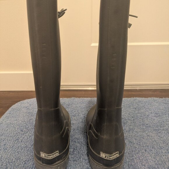 Tretorn Gray Rubber Boots Size 38 EU, 7.5 US - Picture 3 of 4